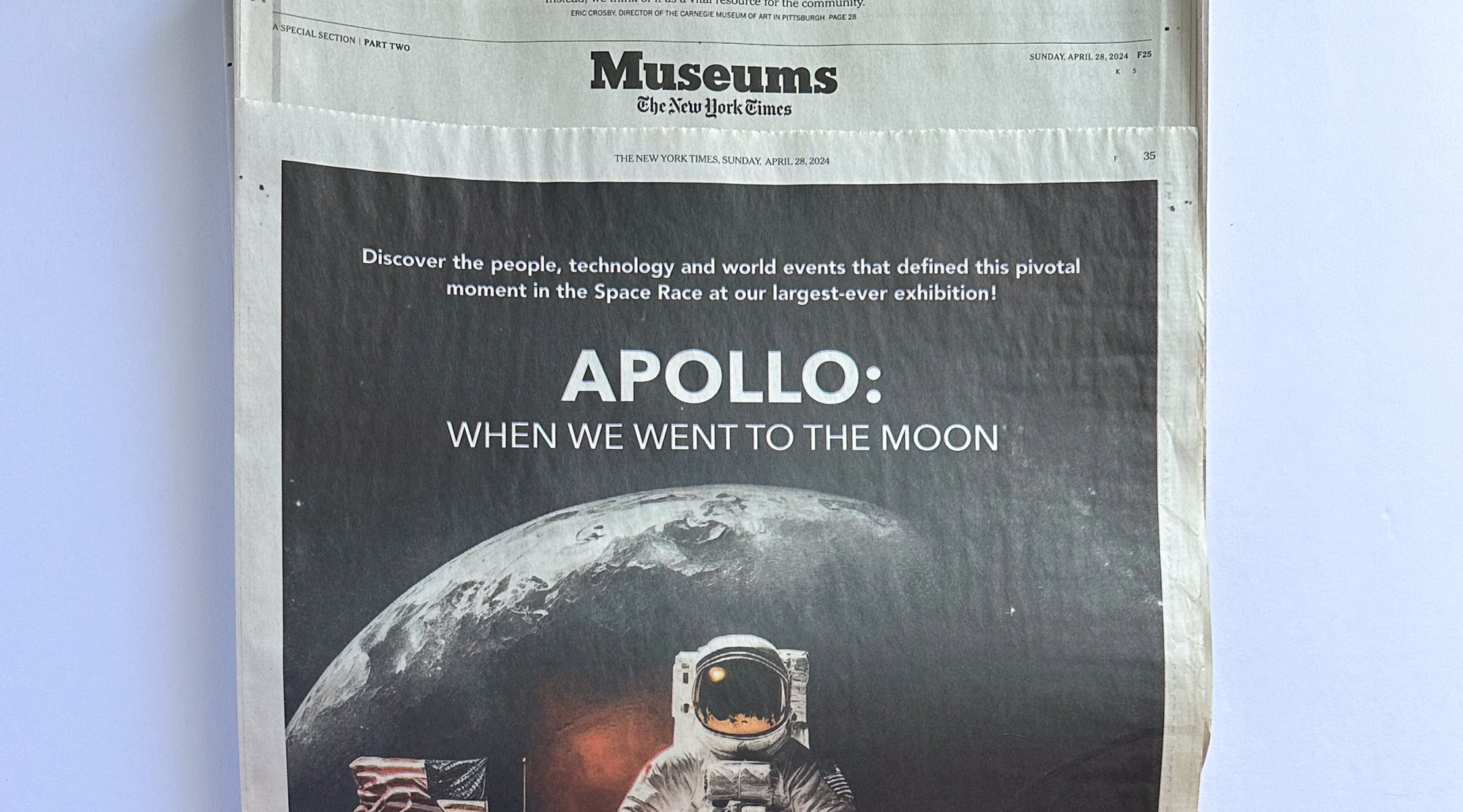NY Times Ad