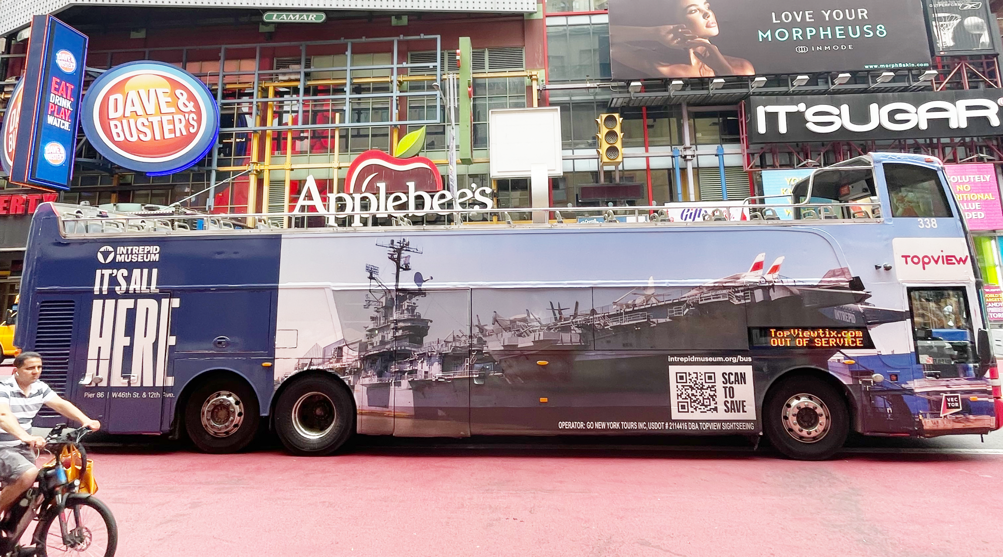 Intrepid Museum Bus Wraps